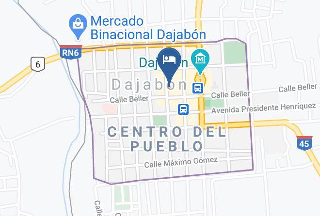 Dajabon - Hotel Masacre Maps