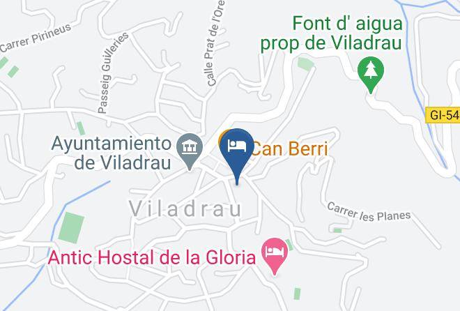 Girona - Hotel Masia Del Montseny Maps