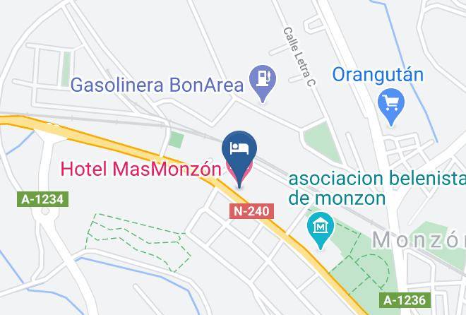 Hotel Masmonzon Map