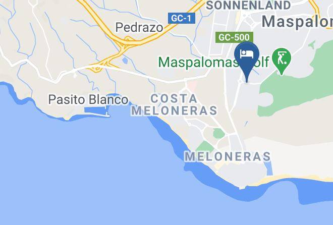 Las Palmas - Hotel Maspalomas Resort By Dunas Maps