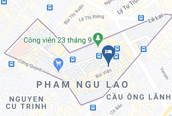 Phm Ngu Lao Street - Hotel Massage Que Huong Maps