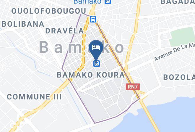 Bamako - Hotel Massaley Maps