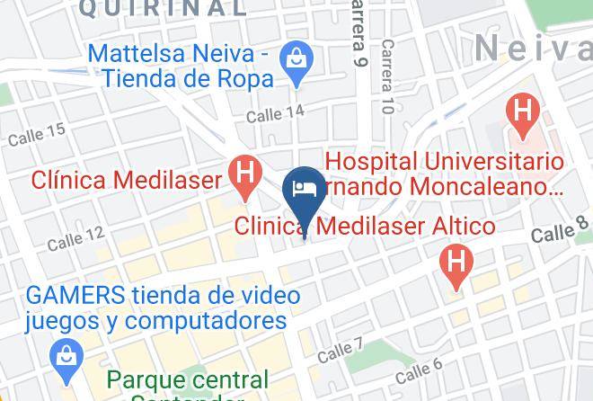 Neiva - Hotel Massay Maps