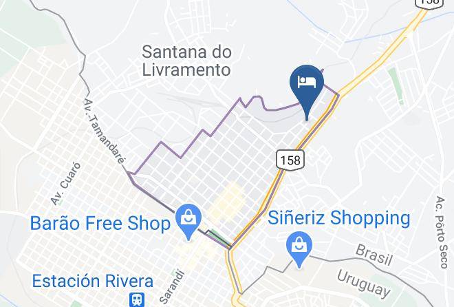 Santana Do Livramento - Hotel Masseilot Maps