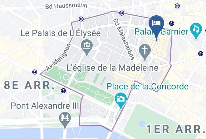 Paris - Hotel Massena Paris Maps