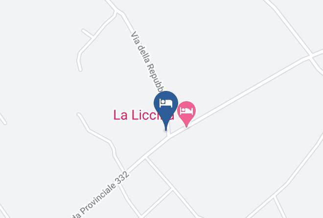 Lecce - Masseria Cristo Maps