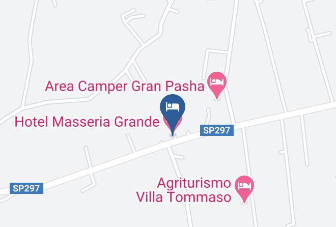 Lecce - Hotel Masseria Grande Maps