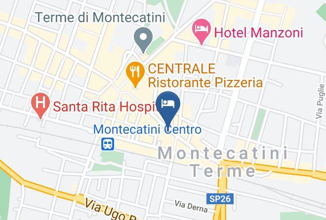 Pistoia - Hotel Massimo D'azeglio Maps