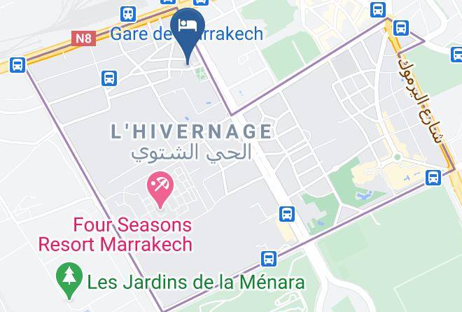 Marrakesh - Hotel Massimo Kech Marrakech Maps