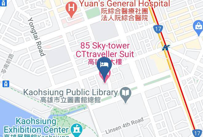 Lingya District - Hotel Masstige Taiwan Maps