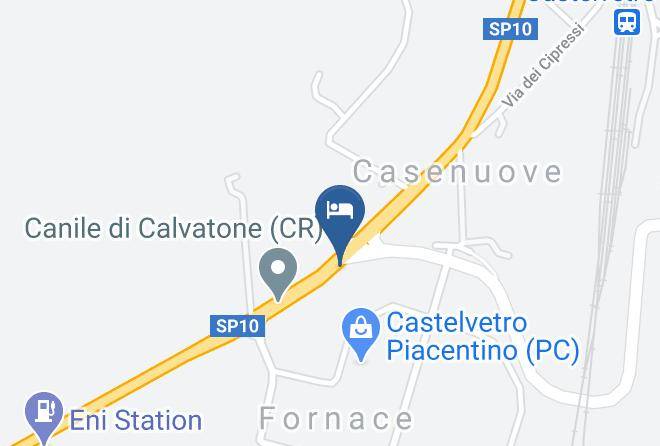 Piacenza - Hotel Master Castelvetro Piacentino Maps