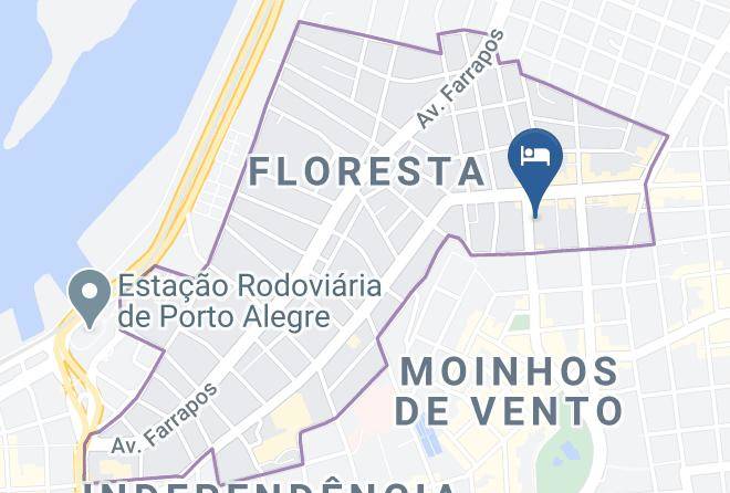 Porto Alegre - Hotel Master Cosmopolitan Maps