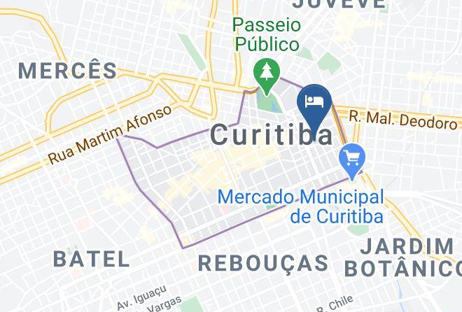 Curitiba - Hotel Master Curitiba Maps