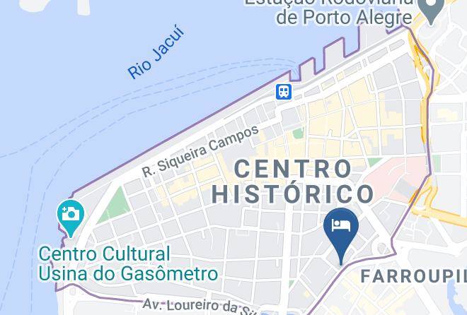 Porto Alegre - Hotel Master Express Lima E Silva Maps