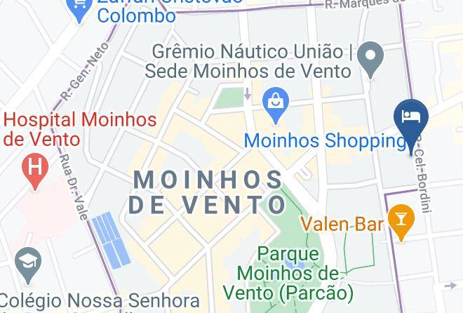 Porto Alegre - Hotel Master Express Moinhos De Vento Maps