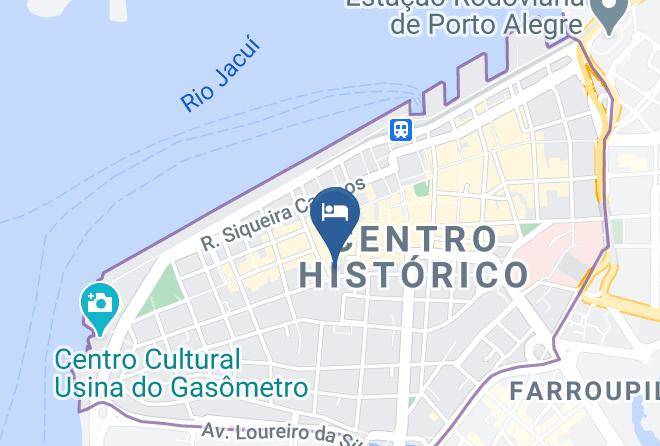 Porto Alegre - Hotel Master Grande Hotel Maps