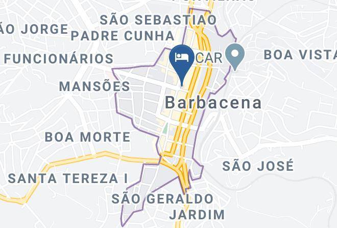 Barbacena - Hotel Master Plaza Maps
