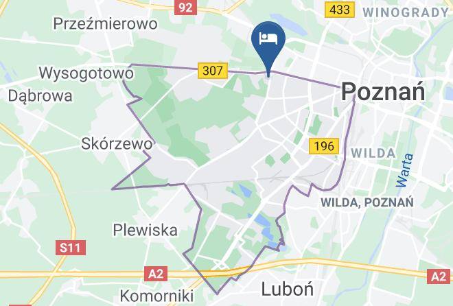 Poznan - Hotel Mat's Maps
