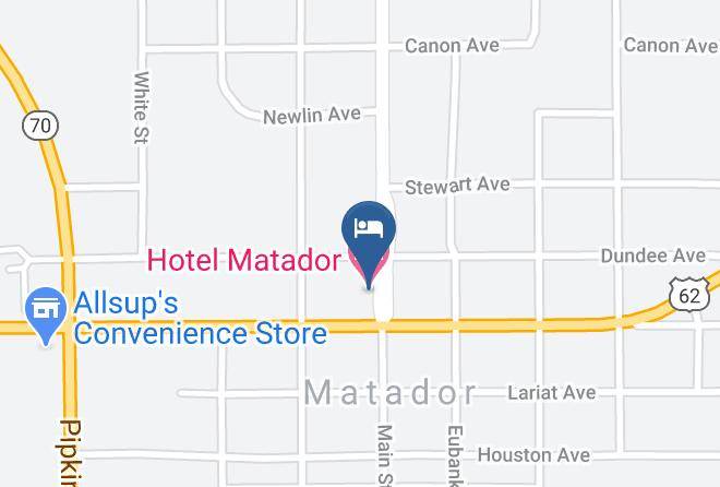 Motley - Hotel Matador Maps