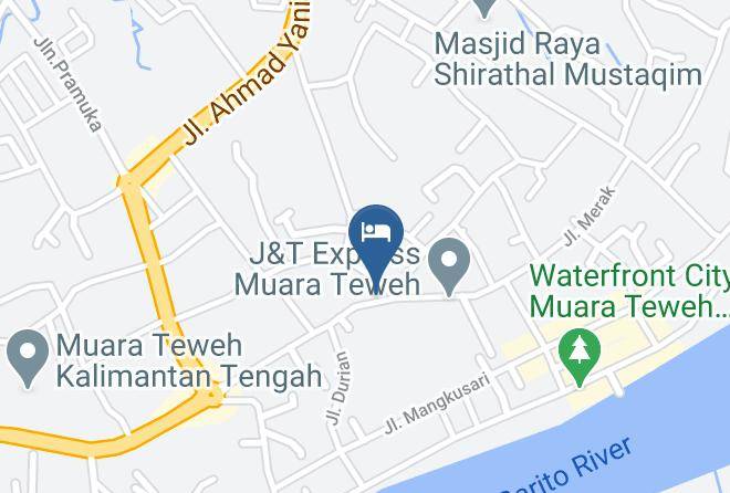 Barito Utara - Hotel Matahari Maps