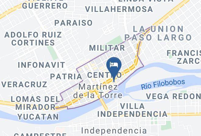 Martinez De La Torre - Hotel Matamoros Maps