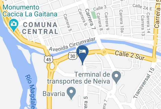 Neiva - Hotel Matamundo Maps