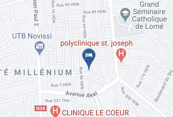 Golfe - Hotel Mater Dei Maps
