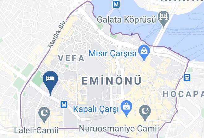 Fatih - Hotel Mati Maps