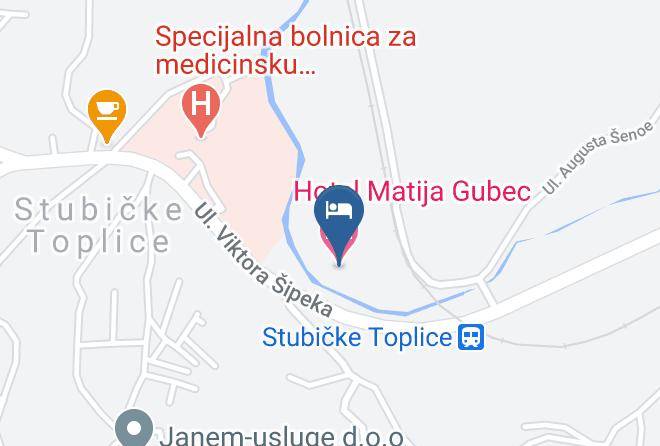 Stubicke Toplice - Hotel Matija Gubec Maps
