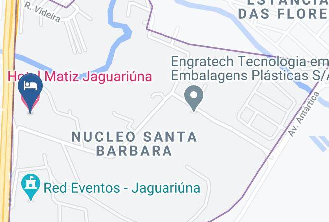 Jaguariuna - Hotel Matiz Jaguariuna Maps