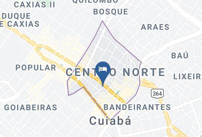 Cuiaba - Hotel Mato Grosso Maps