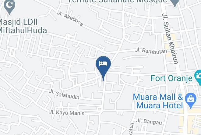 Ternate - Hotel Matoa Maps