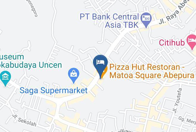Kota Jayapura - Hotel Matos Maps