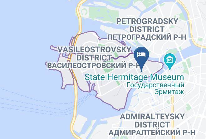 Saint Petersburg - Hotel Matrix Maps