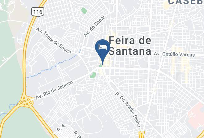 Feira De Santana - Hotel Matriz Maps