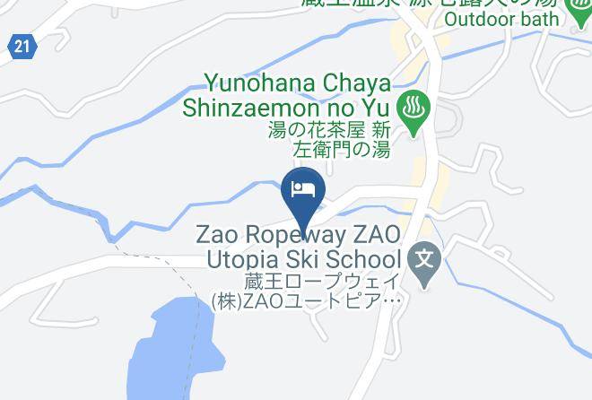 Yamagata City - Hotel Matsukaneya Anex Maps