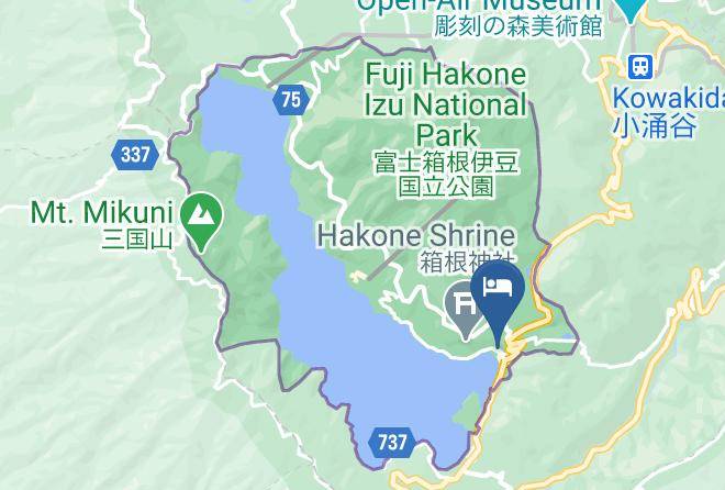 Hakone Townashigarashimo District - Hotel Matsuzakaya Maps
