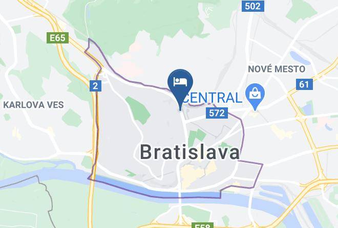 Bratislava - Hotel Matysak Maps