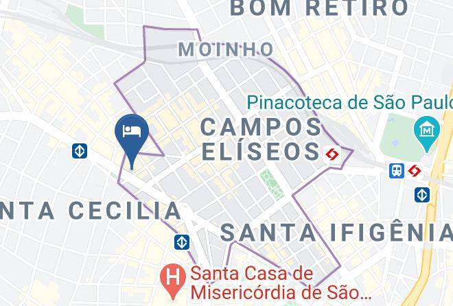 Sao Paulo Santa Cecilia - Hotel Maua Palace Maps