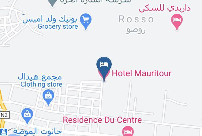 Rosso - Hotel Mauritour Maps