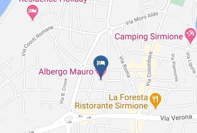 Brescia - Albergo Mauro Maps