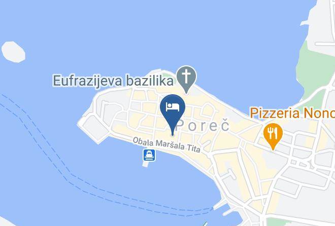 Porec - Hotel Mauro Maps