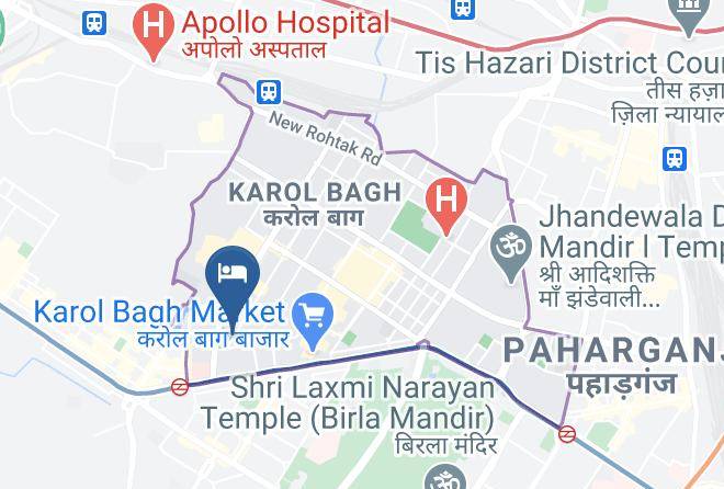 Karol Bagh - Hotel Maurya Heritage Maps