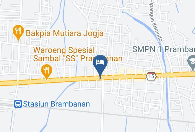 Sleman - Hotel Mawar 2 Maps