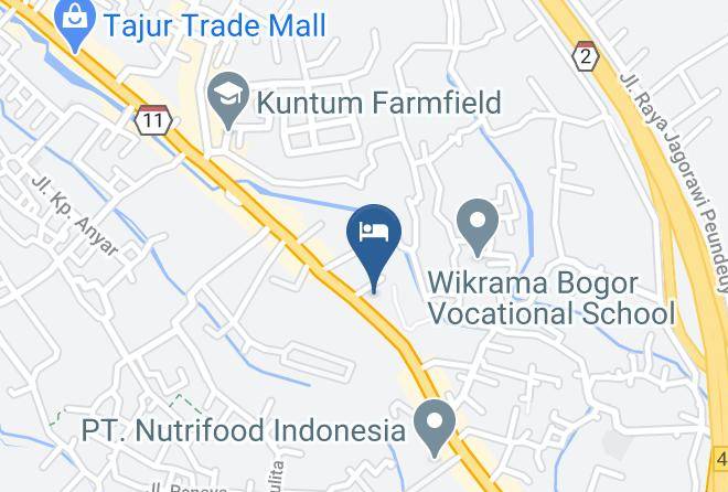 Kota Bogor - Hotel Mawar Sari Maps