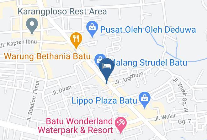 Kota Batu - Hotel Mawar Sharon Maps