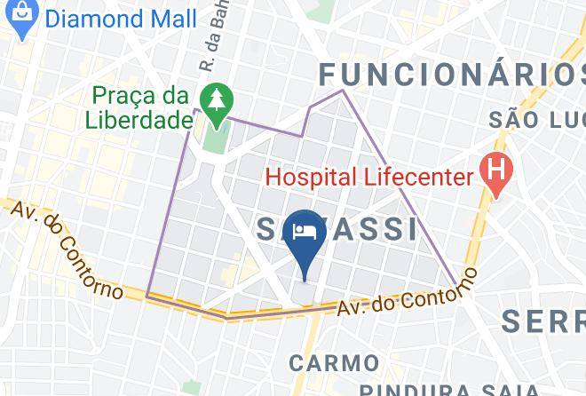 Belo Horizonte - Hotel Max Savassi Maps