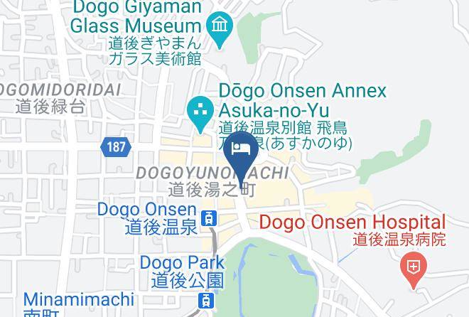 Matsuyama City - Hotel Max Vision Dogo Maps