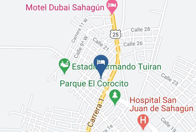 Sahagun - Hotel Maxi Maps