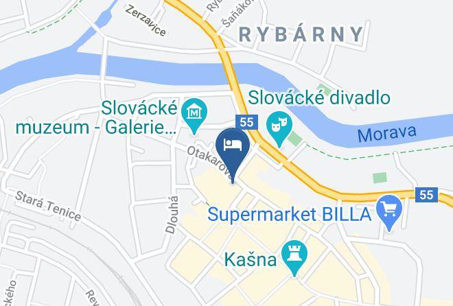 Uherske Hradiste - Hotel Maxi Maps